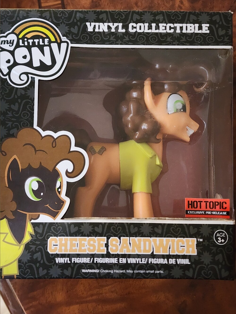✨️Funko My Little Pony Cheese Sandwich Vinyl Collectible Hot Topic Exclusive - Picture 2 of 4